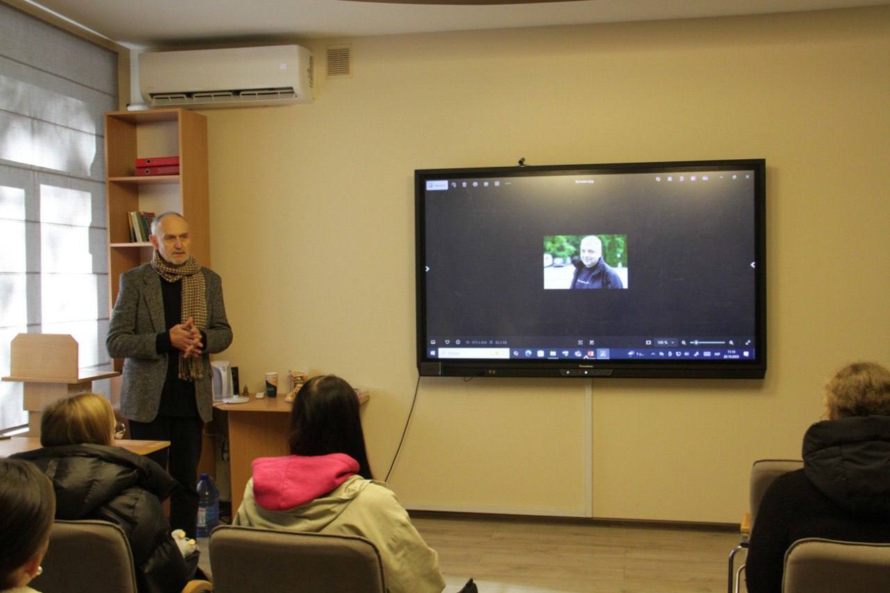 Kadr z vystupu Oleksandra Stepanenka 